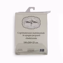 TESS White & White Coprimaterasso matrimoniale - Vista aggiuntiva 2