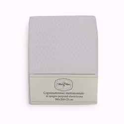 TESS White & White Coprimaterasso matrimoniale - Vista aggiuntiva 5