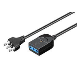 Techly Cavo prolunga italiana 3 poli 3,0 m (ICOC 037-NC-03)