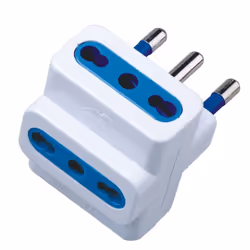 Techly Adattatore triplo spina 16A Bianco (IPW-IC213), 230 V, 16 A, Bianco, 1500 W, Maschio/Femmina, CE, RoHS