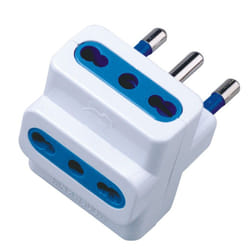 Techly Adattatore triplo spina 16A Bianco (IPW-IC213)