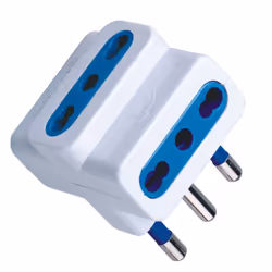 Techly Adattatore triplo spina 16A Bianco (IPW-IC213)
