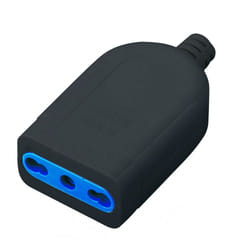 Techly Presa 2P+T 16A Bipasso Nero (IPW-PR16-B)
