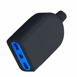 Techly Presa 2P+T 16A Bipasso Nero (IPW-PR16-B)