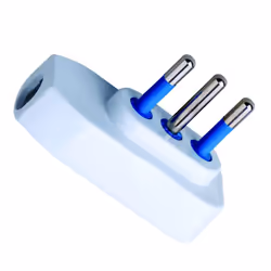 Techly Spina ribassata 2P+T 10A Bianco (IPW-SP10-W9)