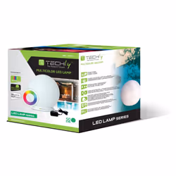 Techly Lampada Led Multicolor da Arredo Ball Large