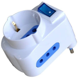 Techly Adattatore con Spina 10A (IPW-TRP-310W)