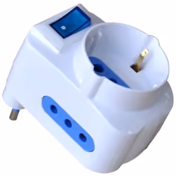 Techly Adattatore con Spina 10A (IPW-TRP-310W)