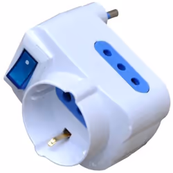 Techly Adattatore con Spina 10A (IPW-TRP-310W)