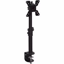 Techly Supporto da Scrivania per Monitor 13-30" Braccio Corto Inclinabile (ICA-LCD 500BK), 15 kg, 33 cm (13"), 76,2 cm (30"), ...