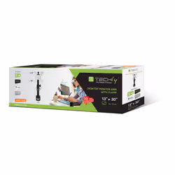 Techly Supporto da Scrivania per Monitor 13-30" Braccio Corto Inclinabile (ICA-LCD 500BK)