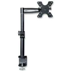 Techly Supporto da scrivania per Monitor 13-27'' braccio medio inclinabile (ICA-LCD 501BK)