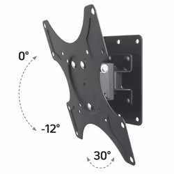 Techly Supporto a muro per TV LED LCD 19 - 37'' inclinabile 1 snodo Nero (ICA-LCD 2900B) - Vista aggiuntiva 5