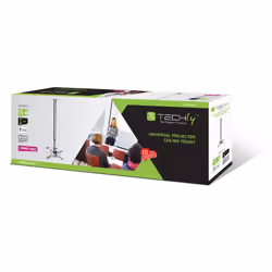 Techly Supporto a Soffitto per Proiettori Estensione 30-37 cm Silver (ICA-PM 102S)