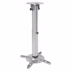 Techly ICA-PM-104M, Soffitto, 15 kg, Argento, 500 - 770 mm, 360°, -15 - 15°