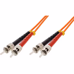Techly Cavo Fibra Ottica ST/ST 62,5/125 Multimodale 2 m OM1 (ILWL D6-A-020), 2 m, OM1, ST, ST
