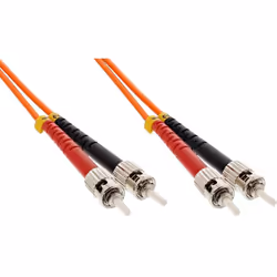Techly Cavo Fibra Ottica ST/ST 62,5/125 Multimodale 2 m OM1 (ILWL D6-A-020)