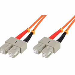Techly Cavo fibra ottica SC/SC 62,5/125 Multimodale 3 m OM1 (ILWL D6-B-030), 3 m, OM1, SC, SC