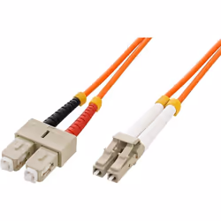Techly Cavo Fibra Ottica SC/LC 50/125 Multimodale 20 m OM2 (ILWL D5-SCLC-200), 20 m, OM2, SC, LC