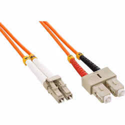 Techly Cavo Fibra Ottica SC/LC 50/125 Multimodale 20 m OM2 (ILWL D5-SCLC-200)