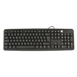 Techly Tastiera 105 tasti USB Standard, colore Nero (IDATA 955-UBK)