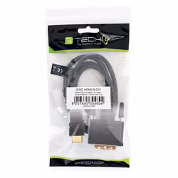 Techly Cavo Video da HDMI a DVI-D M/M 1,0 m (ICOC HDMI-D-010)