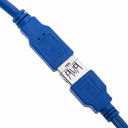 Techly Cavo Prolunga USB 3.0 A maschio/A femmina 3m Blu (ICOC U3-AA-30-EX)
