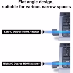 Techly Adattatore HDMI angolato 270 gradi (IADAP HDMI-270) - Vista aggiuntiva 6