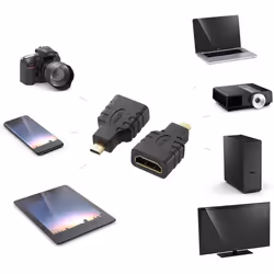 Techly Adattatore HDMI a micro HDMI tipo D F/M (IADAP HDMI-MD) - Vista aggiuntiva 4