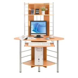 Techly Scrivania per Computer Angolare, Faggio (ICA-TB 1010)