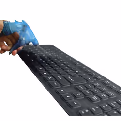 Techly Tastiera Flessibile in Silicone USB/PS2 (IDATA KB-R109L) - Vista aggiuntiva 7