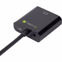 Techly Cavo Convertitore Adattatore da HDMI a VGA con Micro USB e Audio (IDATA HDMI-VGA2AU) - Vista aggiuntiva 4