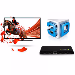 Techly Splitter HDMI 4K UHD 3D 4 vie (IDATA HDMI-4K4) - Vista aggiuntiva 5