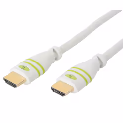 Techly Cavo HDMI High Speed con Ethernet A/A M/M 10 m Bianco (ICOC HDMI-4-100WH), 10 m, HDMI tipo A (Standard), HDMI tipo A ( ...