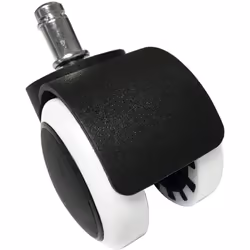 Techly Ruote a Clip Sostitutive per Sedie in Poliuretano (ICA-CT 891-WHE)