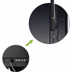 Techly Adattatore HDMI Maschio / Femmina Angolato 90° (IADAP HDMI-R) - Vista aggiuntiva 6
