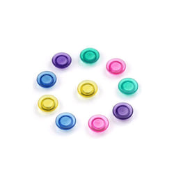 Calamite per Lavagna Magnetica 10 pz Multicolor - Techly