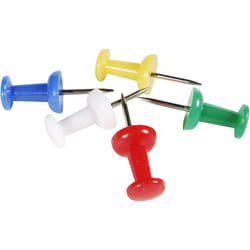 Techly Spilli Colorati per Lavagne in Sughero 20 pz (ICA-CB PIN)