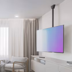 Techly Supporto Telescopico Universale a Soffitto per TV LED LCD 32-55" (ICA-CPLB 944S) - Vista aggiuntiva 7