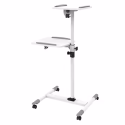 Techly Trolley Universale per Notebook / Videoproiettore, Bianco (ICA-TB TPM-6) - Vista aggiuntiva 7