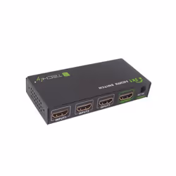 Techly IDATA-HDMI-4K31, HDMI, HDMI, Nero, 480i, 480p, 576i, 576p, 720p, 1080i, 1080p, - CE - FCC - UL - RoHS - WEEE, 5 V