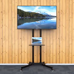 Techly Supporto a Pavimento con Mensola Trolley TV LCD/LED/Plasma 30-65" (ICA-TR6) - Vista aggiuntiva 5
