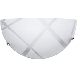Energy - dario lampada applique da parete E27 1 luce bianca