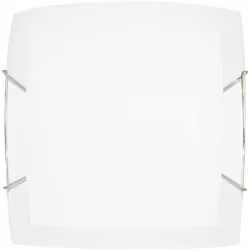 ELISA LAMPADA PLAFONIERA DA SOFFITTO E27 2 LUCI 40CM Lampada per interni Elisa dallo stile moderno idonea per l'installazione ...