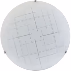 PAMELA LAMPADA PLAFONIERA DA SOFFITTO E27 1 LUCE 30CM Lampada Pamela per interni dallo stile moderno e contemporaneo idonea p ...