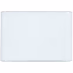 Plafoniera Plafoniera 2xE27 Montatura Bianca Vetro Lastra Bianco E-Energy Altea Potenza Max: 2X57W HSGS Attacco: E27 Alimenta ...