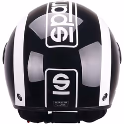 Il casco Demi-Jet di Sparco è dotato di visiera con trattamento antigraffio e verniciatura resistente agli agenti atmosferici ...