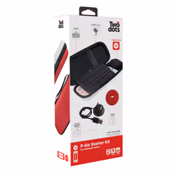Twodots TDGT0073 custodia per console portatile Custodia rigida Nintendo Silicone Nero, Rosso, Bianco - Vista aggiuntiva 5