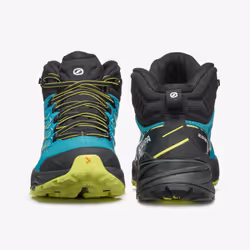 Scarpa RUSH 2 MID GTX WOMAN Femmina Adulto Blu, Lime - Vista aggiuntiva 3