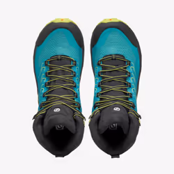 Scarpa RUSH 2 MID GTX WOMAN Femmina Adulto Blu, Lime - Vista aggiuntiva 4